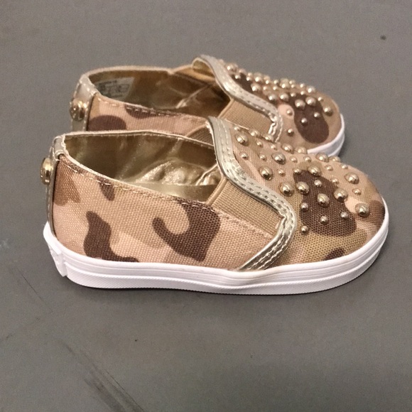 Stuart weitzman Baby Nuggets Studded Camo Slip On - Picture 2 of 5